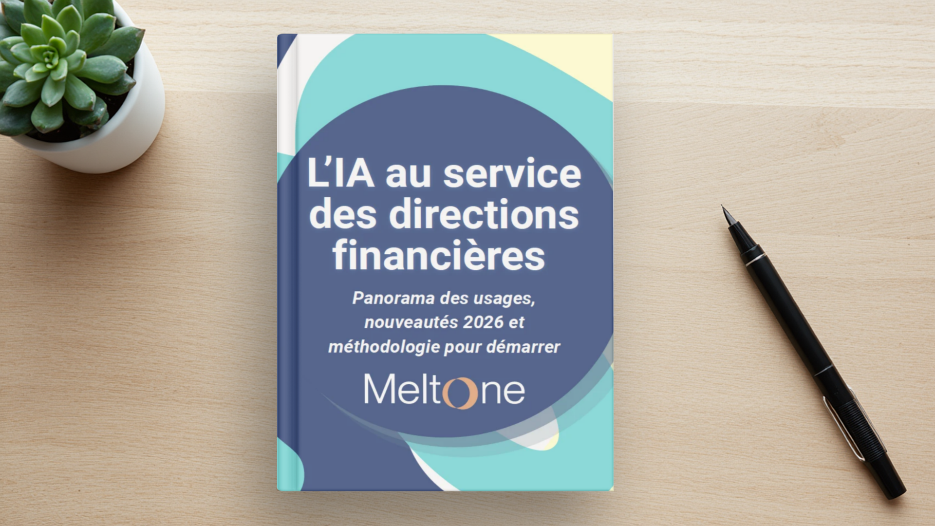 L'IA au service des directions financières : Panorama des usages, nouveautés 2026 et méthodologie pour démarrer. Page de présentation du livre blanc